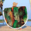 Round Beach Towel Compact Sandproof Quick-Drying Bath Towel 5