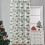 Christmas Tree Snowflake Blackout Curtains Grommet Top Red 2