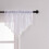 Sheer Valance for Lace Drapes Polyester 55x24 Inch 4