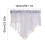 Sheer Valance for Lace Drapes Polyester 55x24 Inch 3