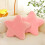 Star-shaped Valentine decorative pillow set 3 pcs 6