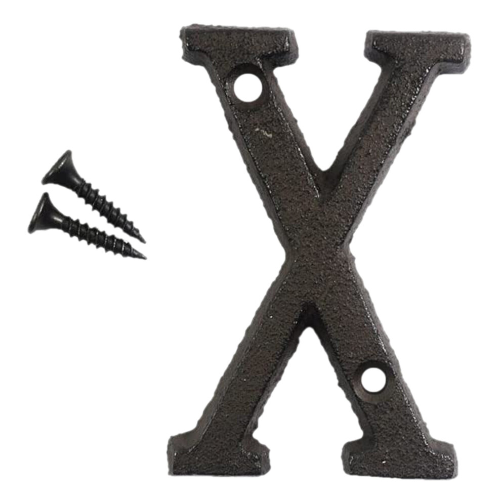 Voss Wrought Iron House Number Letters 9336866764888