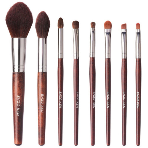 Eyeshadow Brush Set Soft Pony Hair 12-Piece