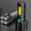 LED-Taschenlampe, USB-aufladbar, 1000 LM, 4 Chips, 9 Modi 2
