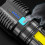 LED-Taschenlampe, USB-aufladbar, 1000 LM, 4 Chips, 9 Modi 7