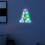 Lettres lumineuses LED avec télécommande, 12 pièces 7