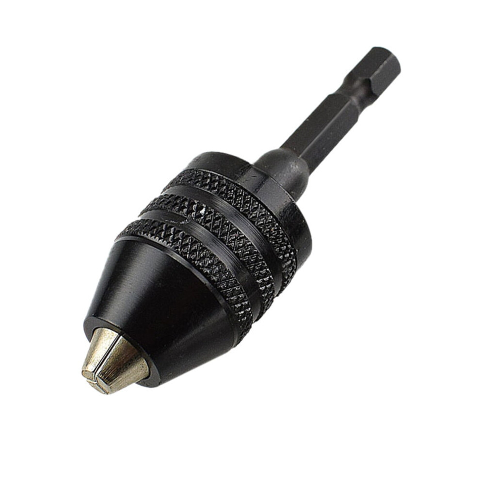 Yuehao 1/4-Inch Hex Shank Adapter Keyless Chuck, 0.3Â6.5 9336866753479