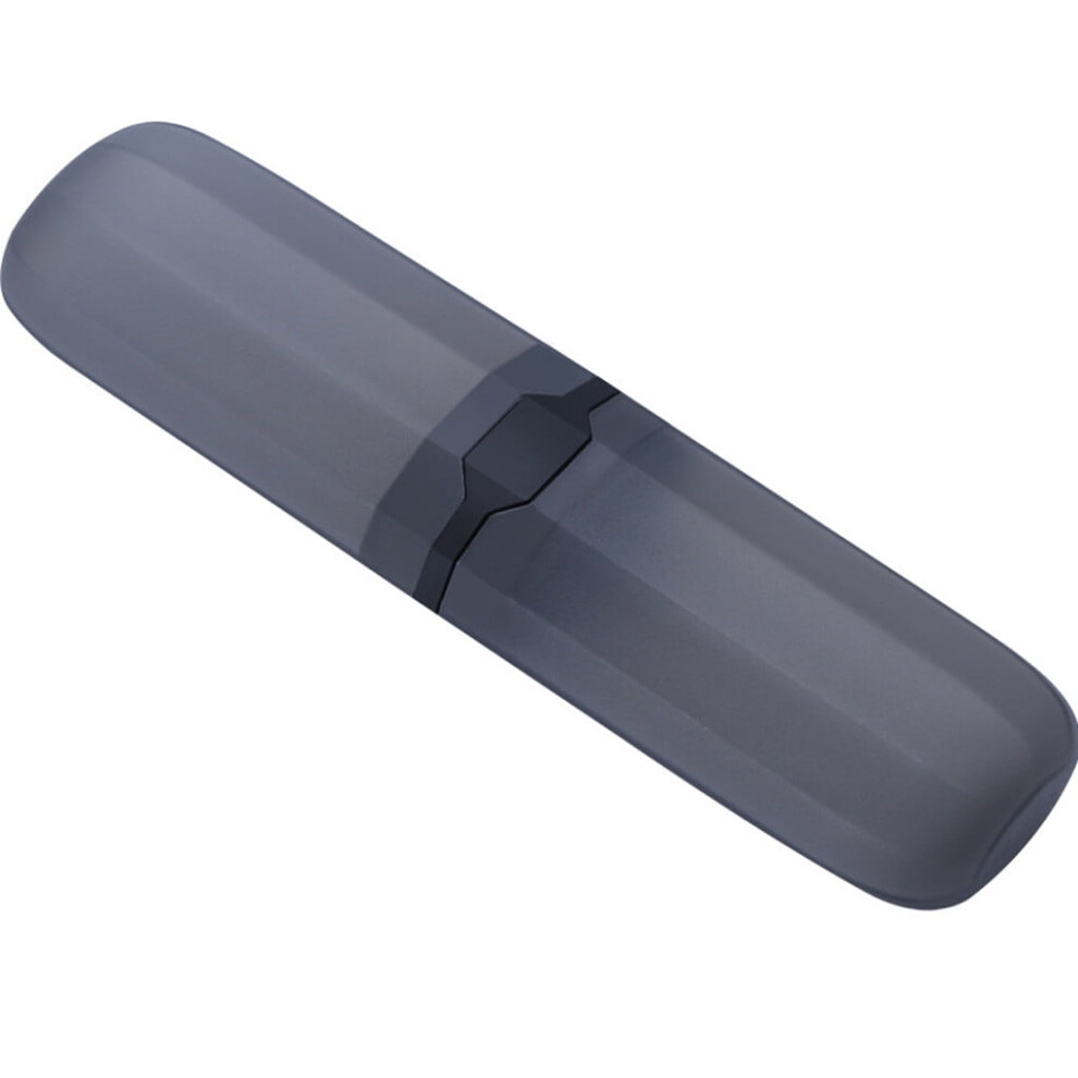 Toothbrush Cover Storage Box Portable Travel Black