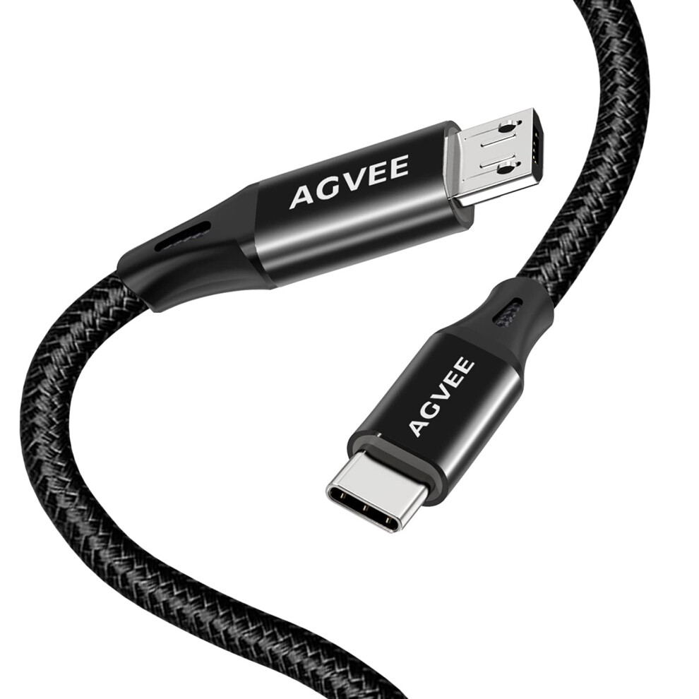 Usb-C Otg To Micro Usb Cable Braided 3Ft 2-Pack 9336866755435