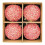 Christmas Ball Ornaments Red Shatterproof 4PCS 1