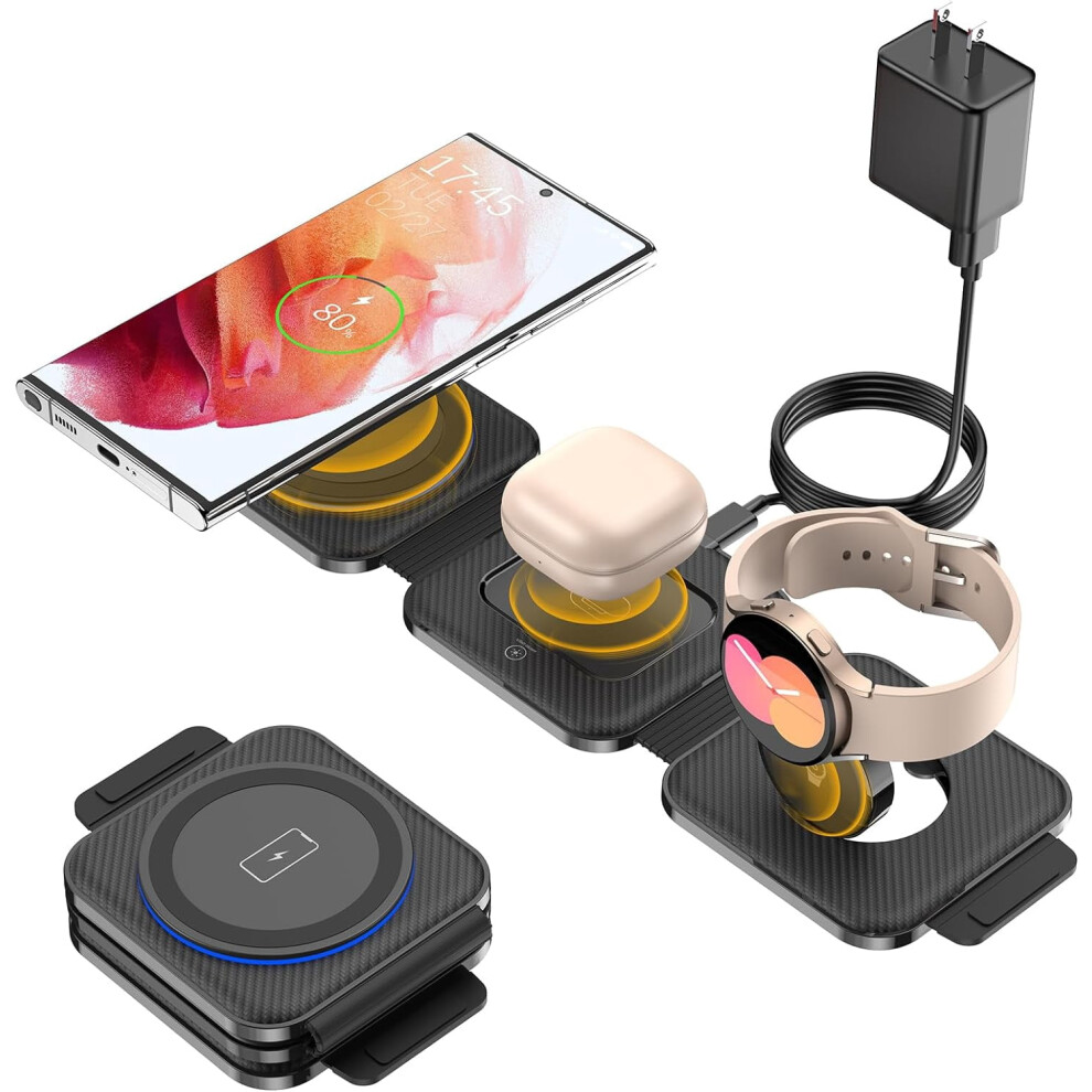Wireless Charging Station For Samsung S24 S23 Foldable 9336866756111