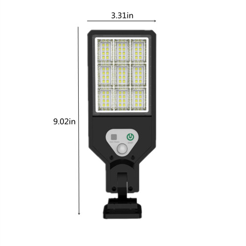 Solar buitenwandlampen met bewegingssensor, 72 LED's 2