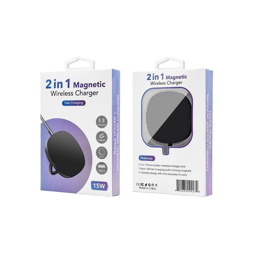 Smart Wireless Charger With Qi Magnetic Charging 15W 9336866756494