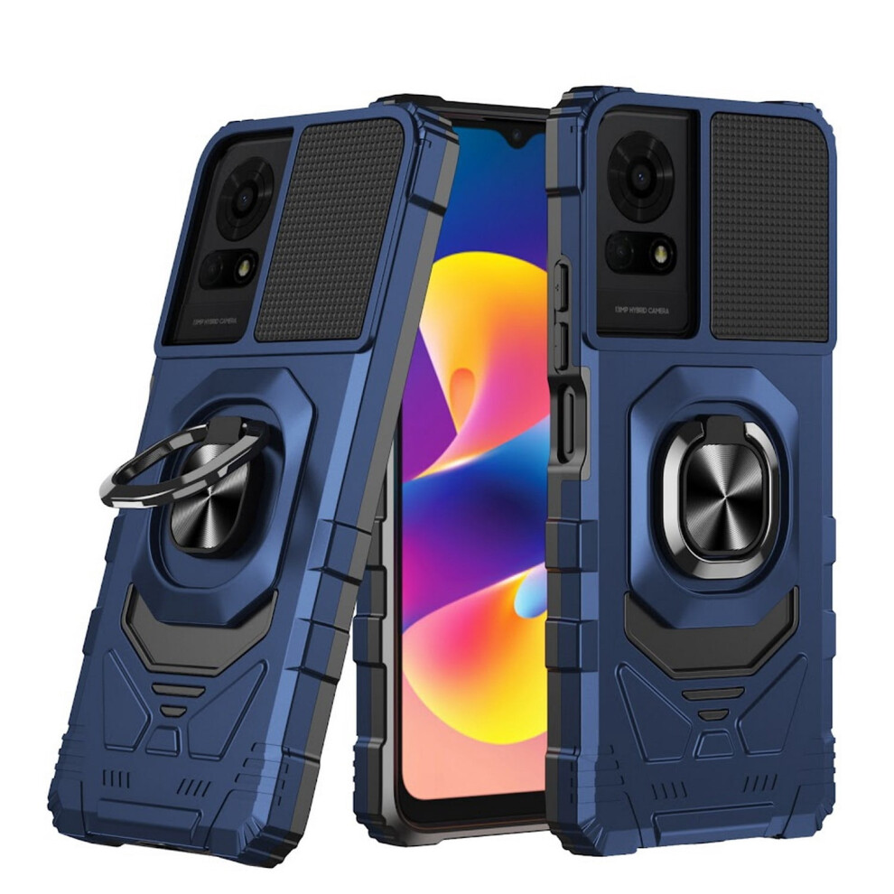 Tcl K24 Phone Case Shock-Absorbing Ring Kickstand Robotic 9336866758054