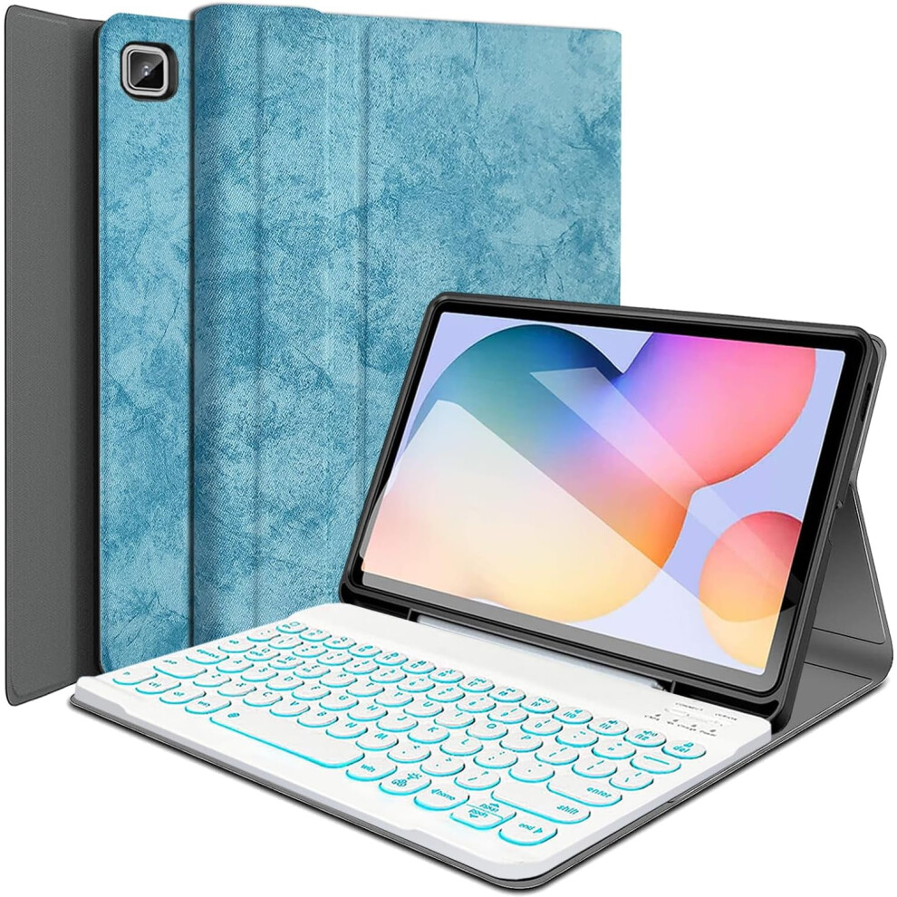Backlit Keyboard Case For Samsung Galaxy Tab S6 Lite 10.4 917087546997