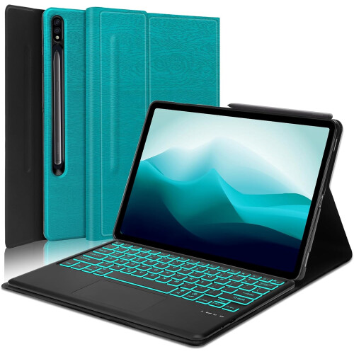Samsung Galaxy Tab S8 Plus/S7 FE/S7 Plus keyboard case 12.4