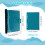 Enamel Pin Display Book 8 Pages Clear PVC Cover 2
