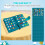 Enamel Pin Display Book 8 Pages Clear PVC Cover 7