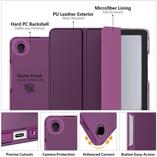 Galaxy Tab A9+ 11-inch Smart Cover with Stand and 2