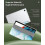 Capa compatível com Samsung Galaxy Tab A8 10.5 polegadas 2022 (SM-X200/SM-X205/SM-X207), capa fina com suporte triplo e função automática. 4