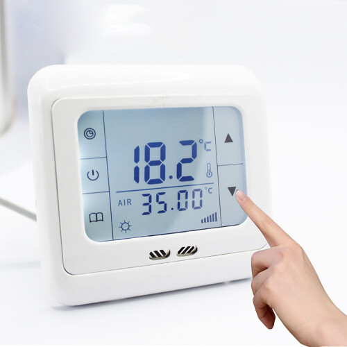 YUEHAO Digital Programmable Wall Thermostat 30A White 1