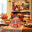 Decoração de abóbora de Halloween estilo vintage e divertido 8