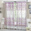 Blue Peony Voile Sheer Curtain 1 panel 2