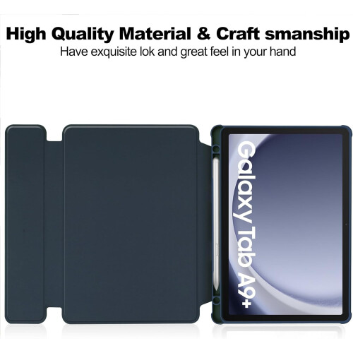Tablet Case for Samsung Galaxy Tab A9+ with S Pen Holder 2