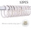 Shower Curtain Rings Clear Plastic O-Shaped 12 Pack 2