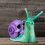 Snail Skull Sculpture Gothic Patio Figurine 1 pc 2