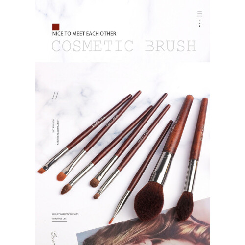 Eyeshadow Brush Set Soft Pony Hair 12-Piece 1