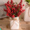 Red Berry Stems Fake Holly 10 Pcs 4