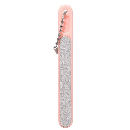 Pink nail file strip for manicure 1 piece