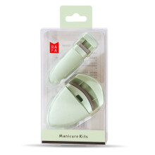 Light Green Eyelash Curler Compact Wide-Angle 1pc