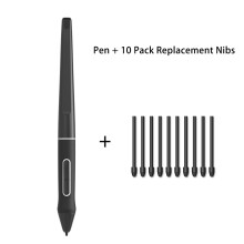 Styluspen voor PW517 digitale tablet, 8192 drukniveaus, 10 punten, compatibel met Huion tablets, touchscreen smart pencil