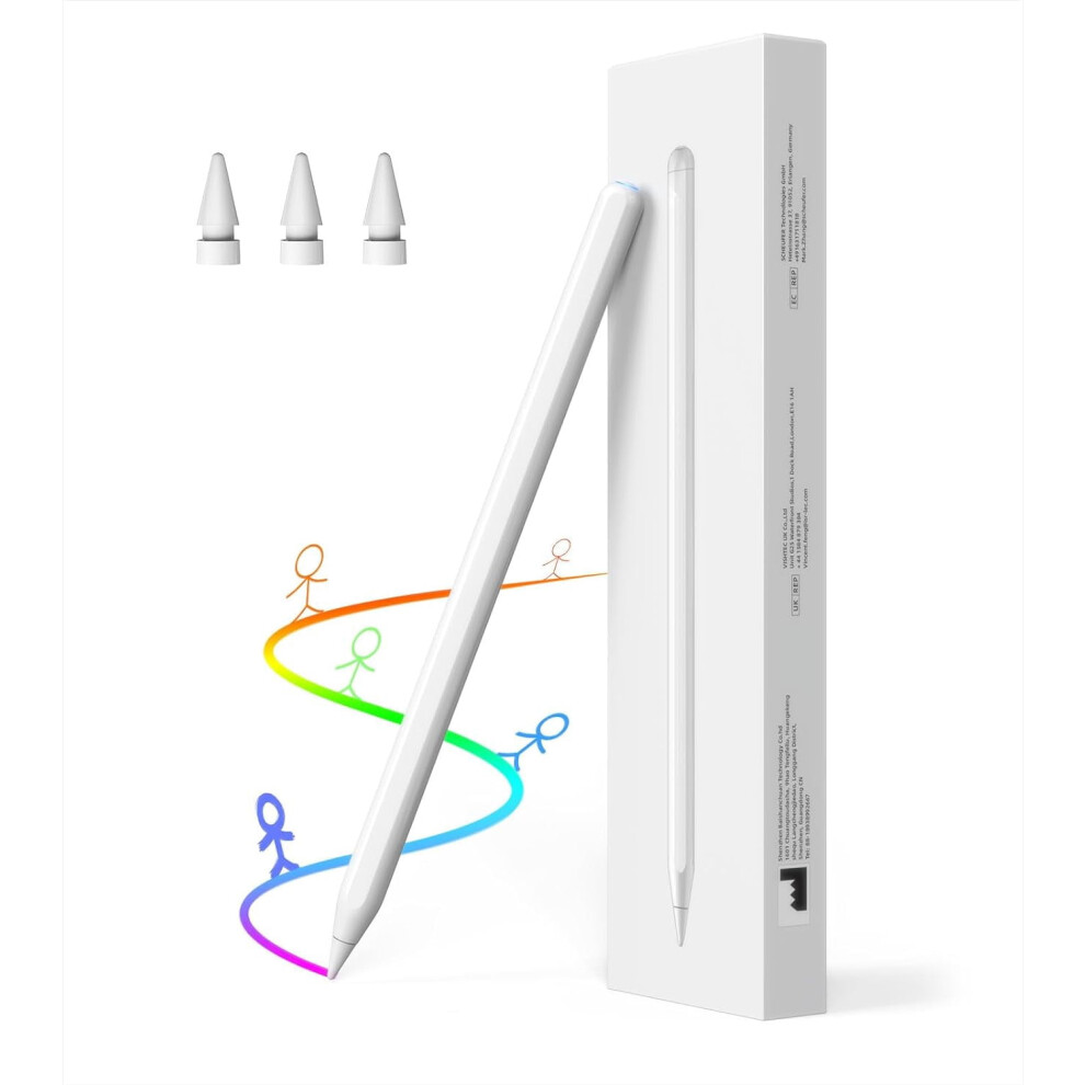 Apple Pencil 2Nd Gen Compatible Stylus With Magnetic 917087535144