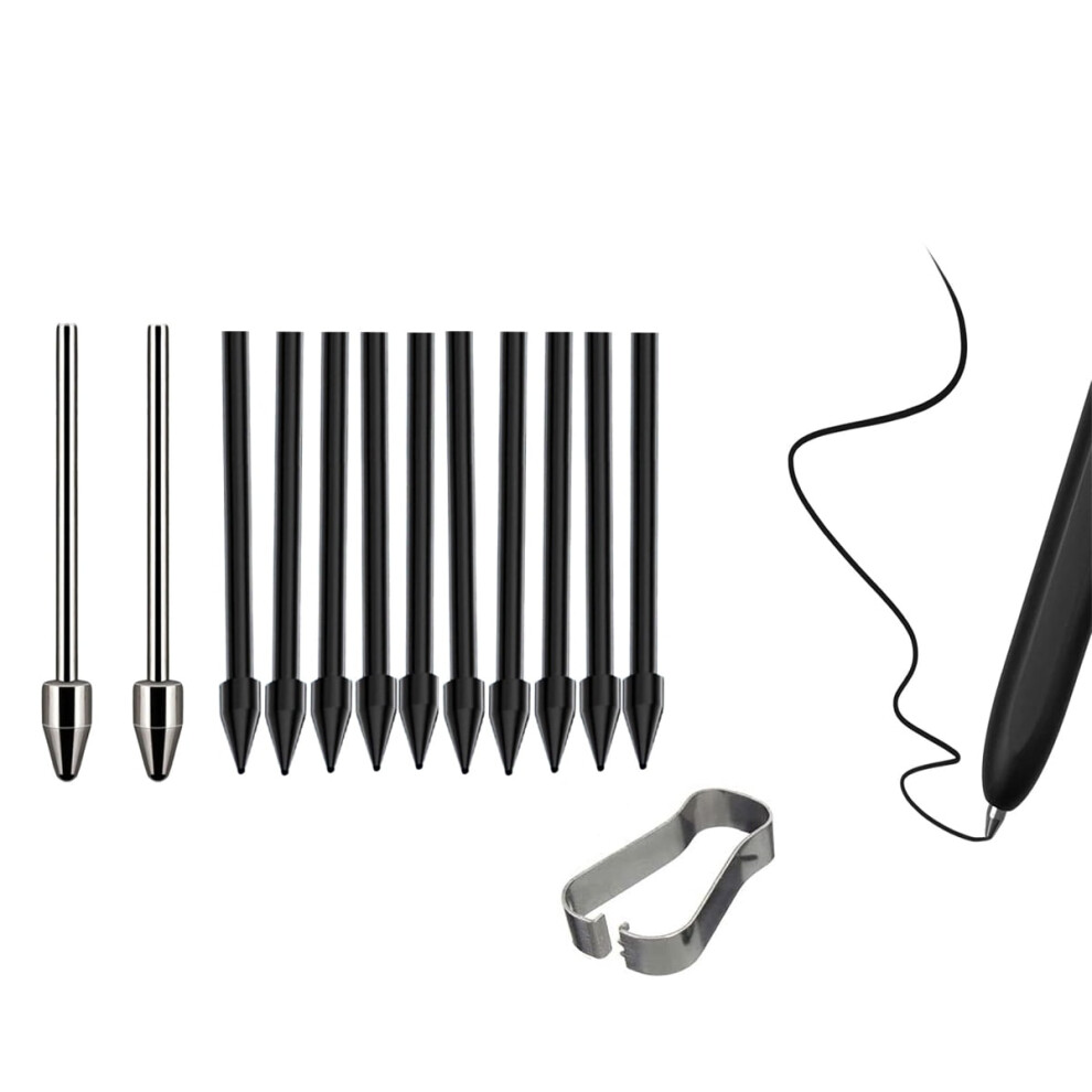 Samsung S Pen Replacement Metal Nibs 12 Pcs 917087536424