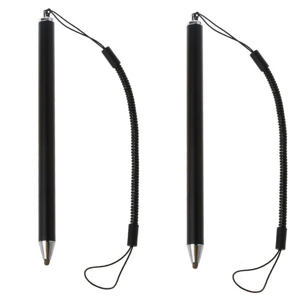 Stylus Pen For Touch Screens Capacitive Fiber Tip 2 Pcs 917087536547