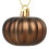 Mini Pumpkin Hanging Ornaments Brown 12 Pcs 1