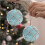 Christmas Ball Ornaments Blue Shatterproof Plastic 3.14 1