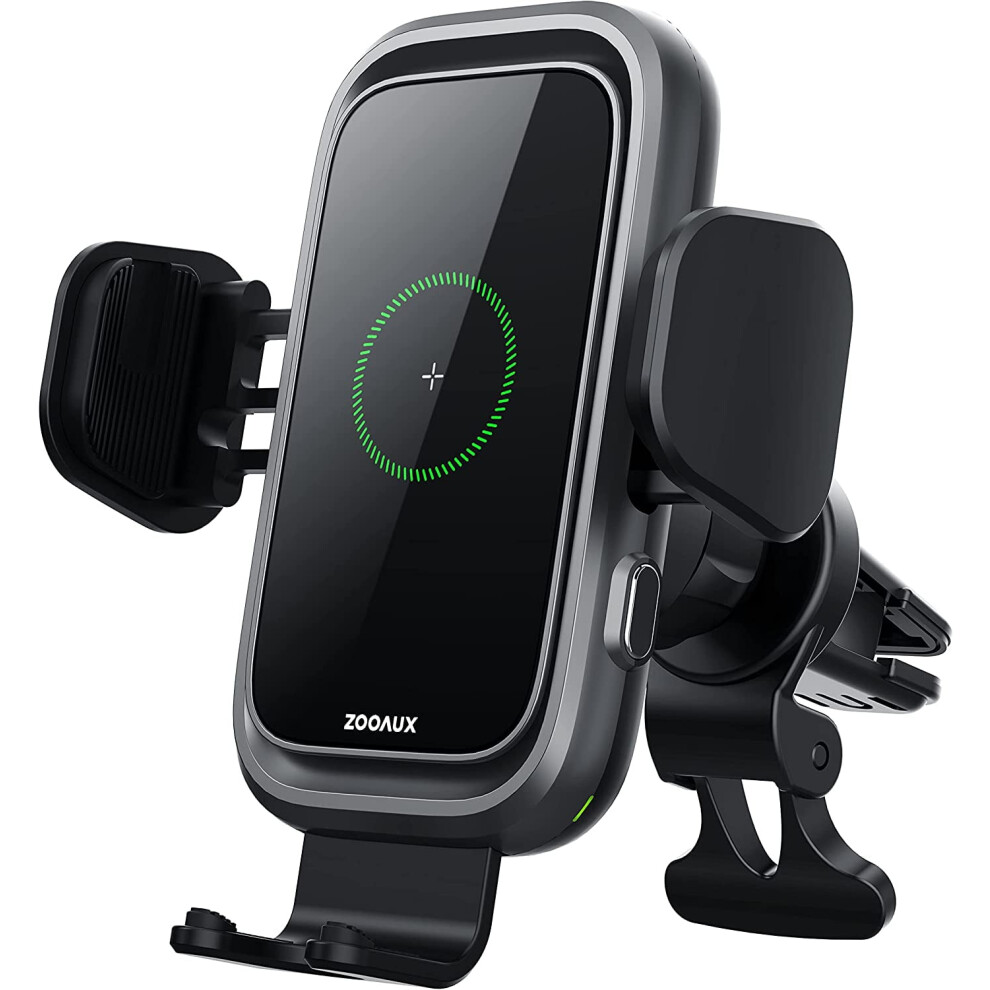 Wireless Car Charger 15W Qi Fast Charging Air Vent Mount 9336866762174