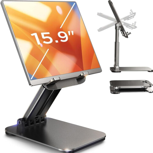 Tablet Stand for Desk Adjustable iPad 10th Gen Holder