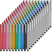 130 lápices ópticos para pantallas táctiles. Lápiz óptico capacitivo delgado, lápiz digital universal compatible con la mayoría de los