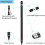 Active Stylus Pen for Touch Screens 1.5mm Fine Point 2