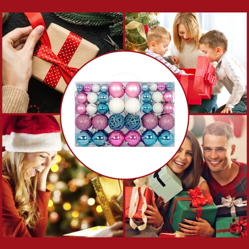 Adornos navideños de bolas DGOO (101 unidades) 2
