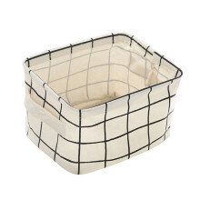 Liquidation : 50 % de réduction sur les paniers de rangement pliables en tissu ZKCCNUK, en toile de coton et lin, pour la maison, le maquillage, les