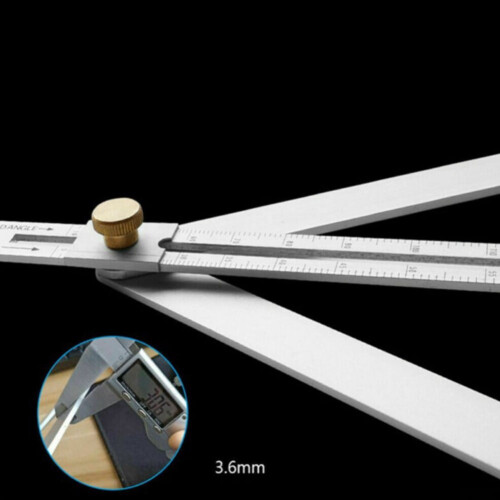 Équerre de repérage d'angle en acier inoxydable pour plafonds 2