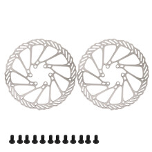 Bike Disc Brake Rotors Steel 2 pcs