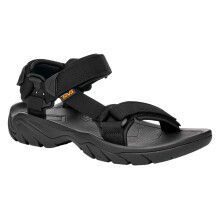 (9 UK, Black) Teva Mens Terra FI 5 Universal Adjustable Summer Outdoor Walking Sandals