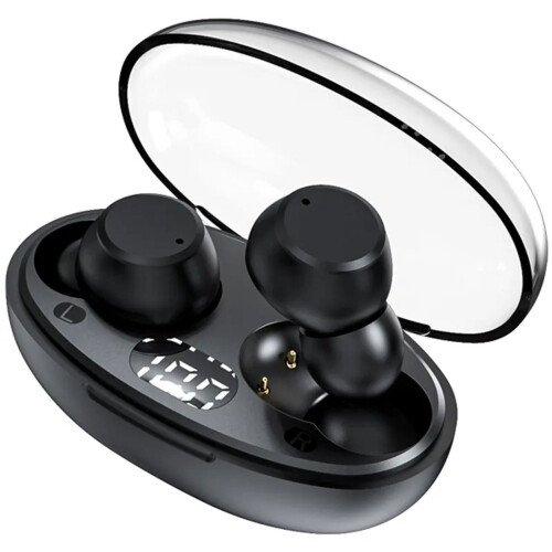 Ασύρματα ακουστικά Bluetooth Cterwk Smart Touch, αδιάβροχα ακουστικά με μείωση θορύβου και